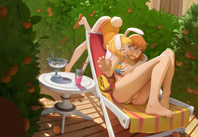 Carrot & Nami (Bartolomeobari) [One Piece] by JotaroGrosso