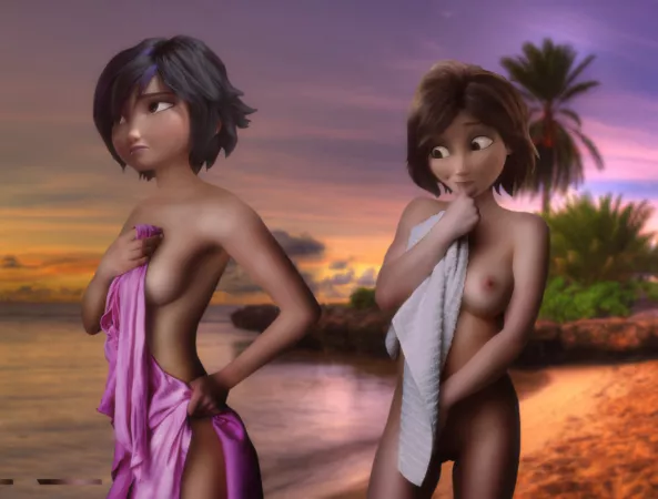 Cass decides to lick GoGo's ass. by Rastifan