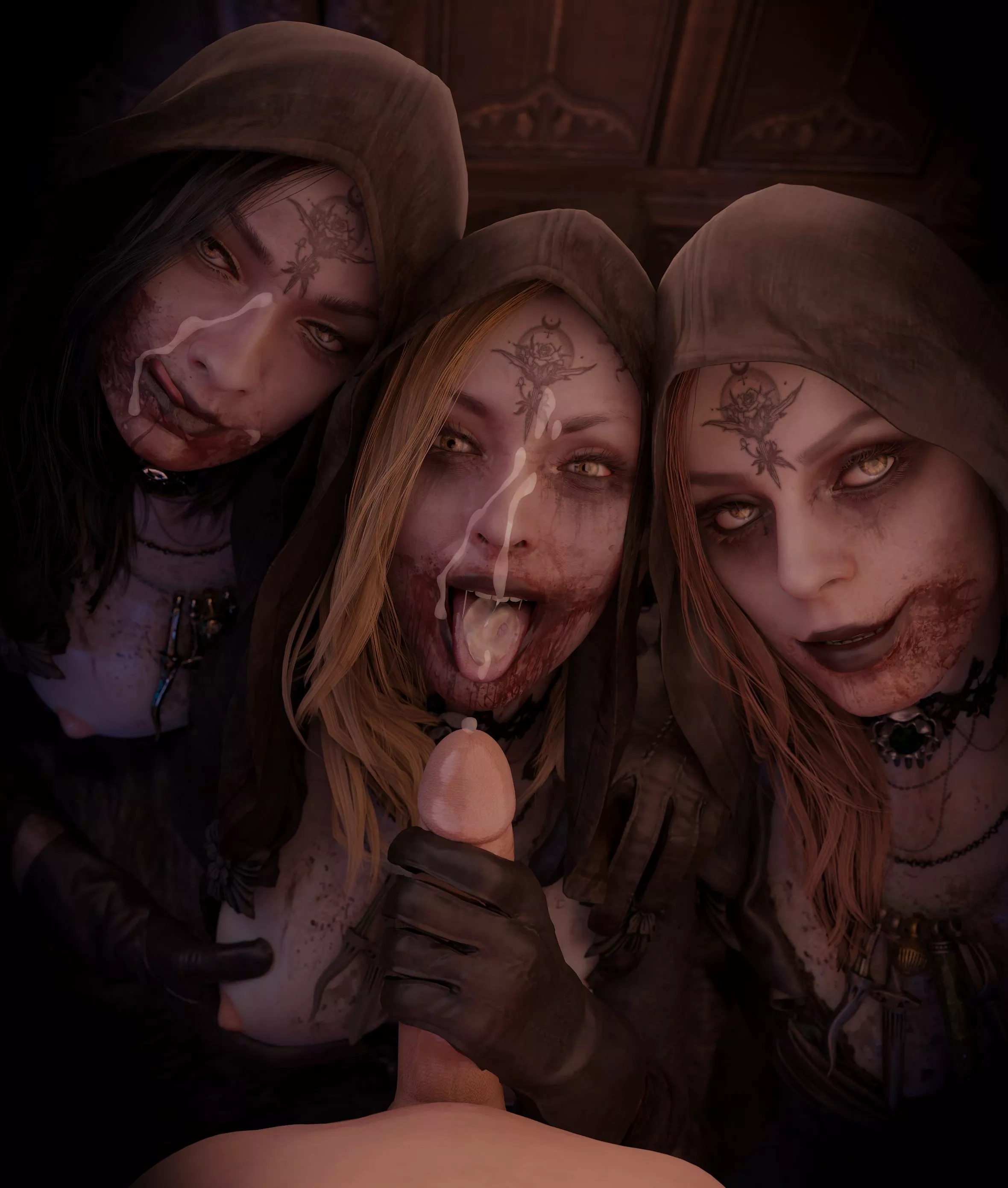 Cassandra, Bela, Daniela (Kaisto) [Resident Evil] posted by pouli-