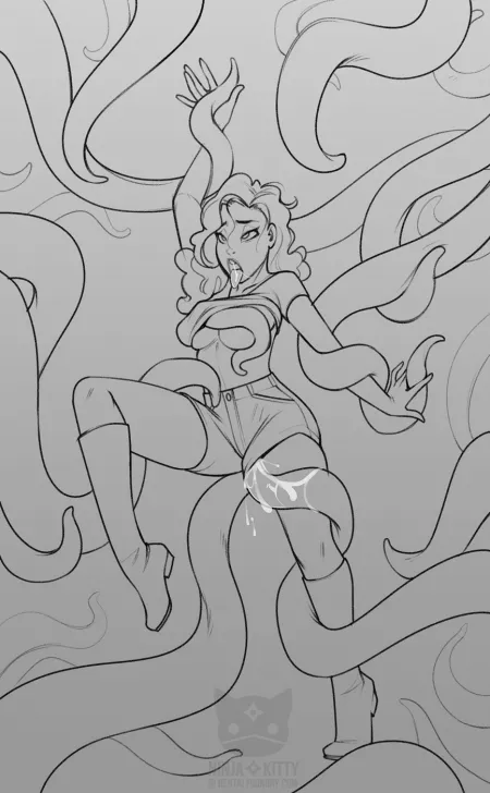 Cassidy Feels Out Some New Friends by NinjaKitty (female) by Vxwolf1