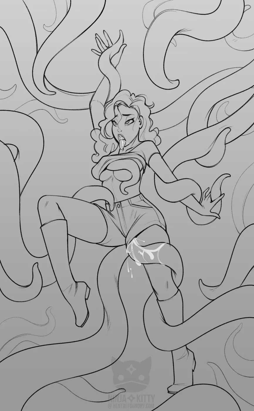 Cassidy Feels Out Some New Friends by NinjaKitty (female) posted by Vxwolf1