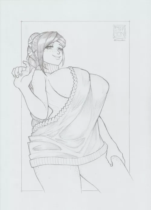 Cassie Bringing Back The Virgin Killer Sweater by HoshiSama94