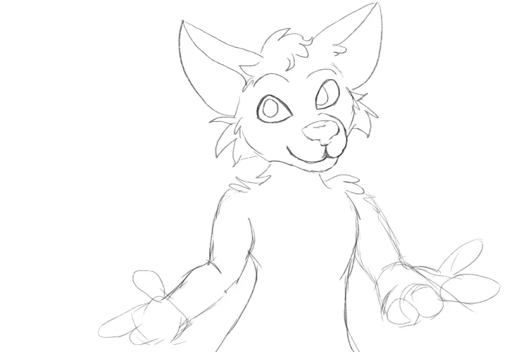Cat (WIP) pLEASE critique by Pet_Kibble