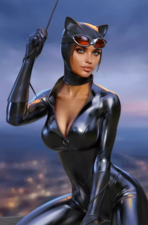 Cat Woman by Will Jack by n0laloth