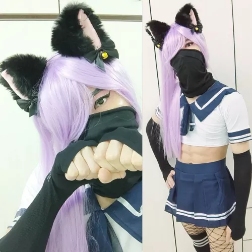 Catboy but he can crush your skull💞 by femboycuber