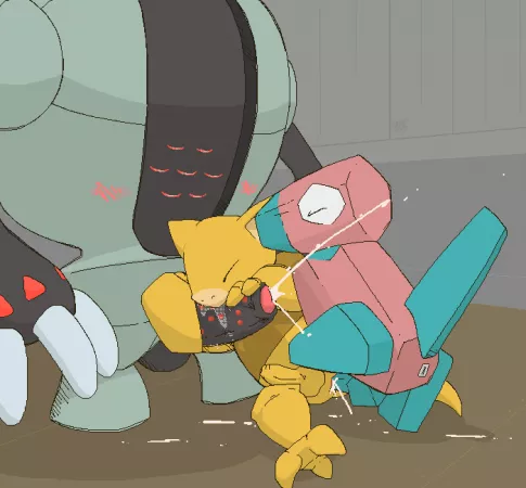 Catch them all challenge #137 - Porygon (argon vile) by Red_Gaymer