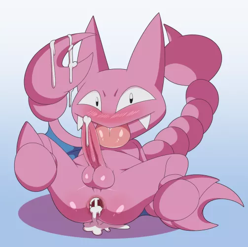 Catch them all challenge #207 - Gligar (jerseydevil) by Red_Gaymer