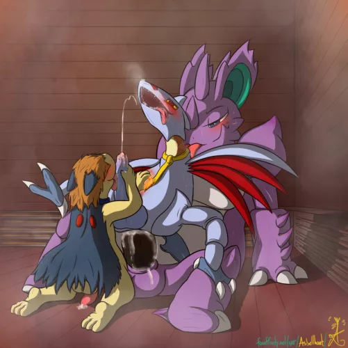 Catch them all challenge #227 - Skarmory (asbel lhant) by Red_Gaymer