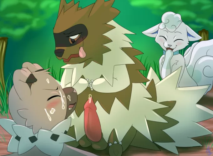 Catch them all challenge #263 - Zigzagoon (Garruuk) by Red_Gaymer