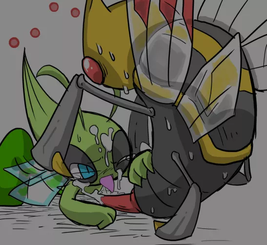 Catch them all challenge #291 - Ninjask (kageyama) by Red_Gaymer