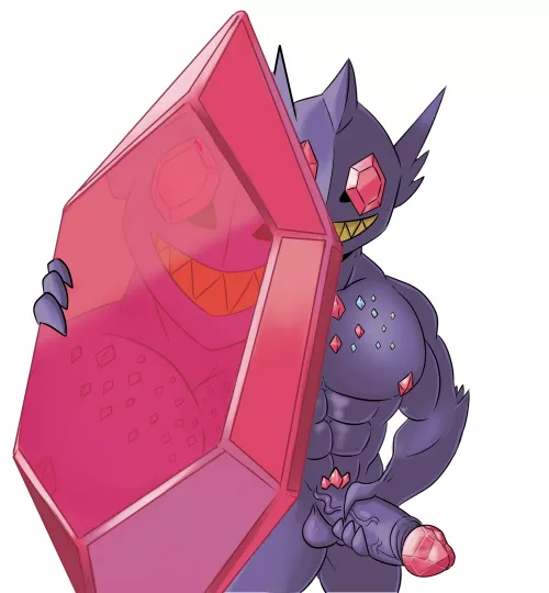 Catch them all challenge #extra - Mega Sableye (OFStrial) by Red_Gaymer