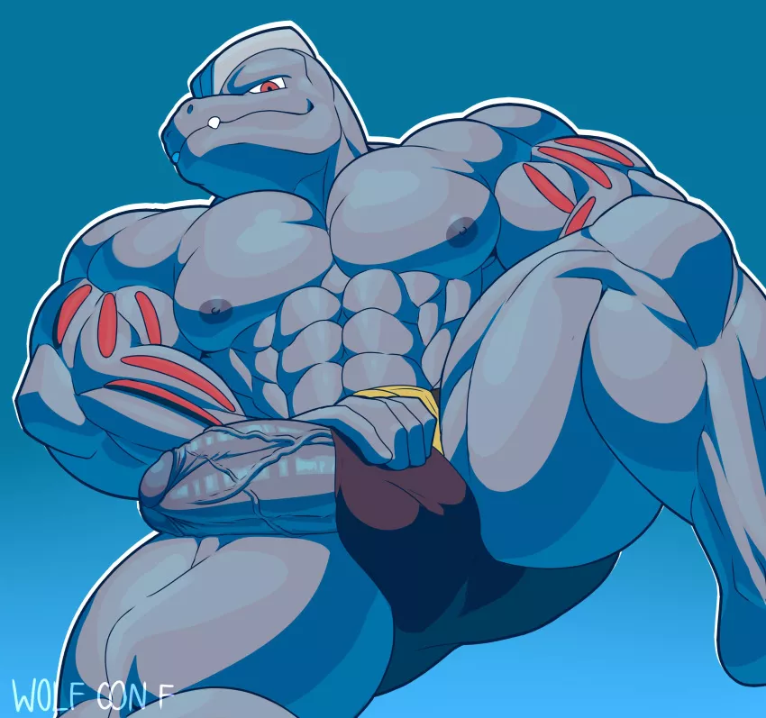 Catch then all challenge # 67 - Machoke (wolf con f) posted by Red_Gaymer