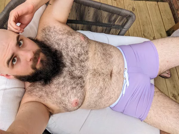 Catching some treats rays because I'm pale as HELL! by MarkSinclair2000