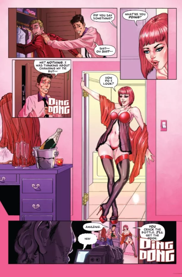 Cathy's Lingerie [Lesbian Zombies from Outer Space #1] posted by lordhater1