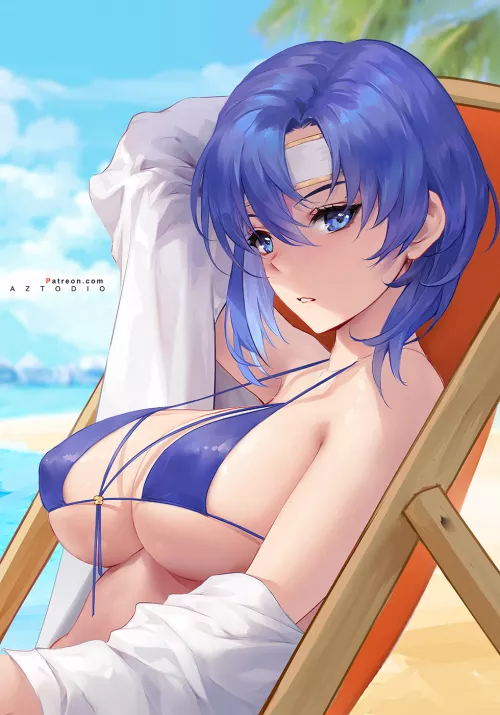 Catria's bikini [Fire Emblem] by wsfn_backwards