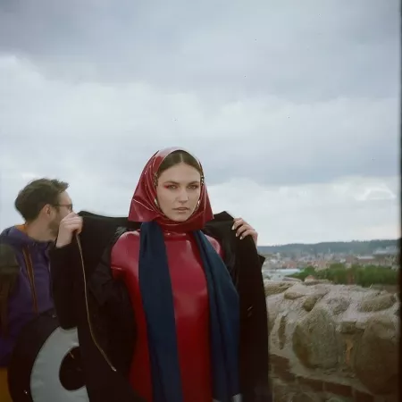 Catsuit under jacket | Found here: https://www.instagram.com/smoothconfess/ by BobRoss235