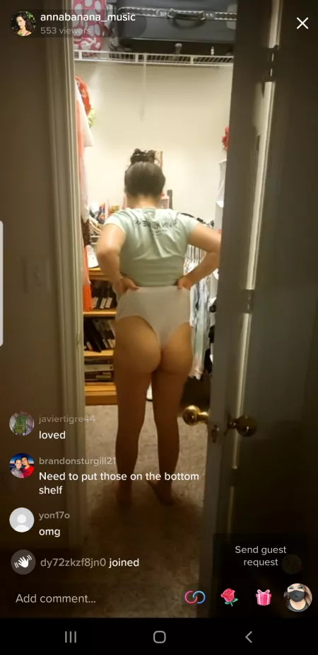 Caught her live before it ended. by Smooth_Shelter8926