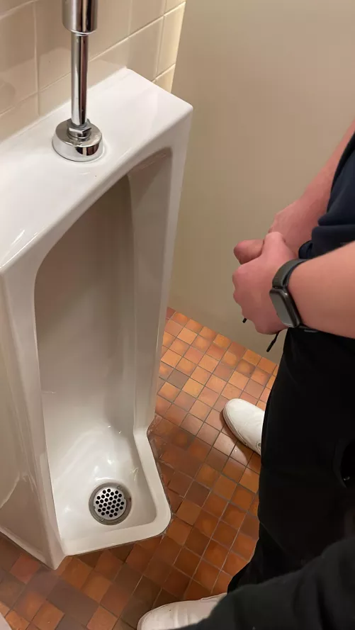 Caught him about to piss by nakednick_97