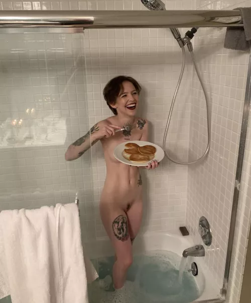 Caught in the act of munchies [OC] by PM_ME_UR_PULP