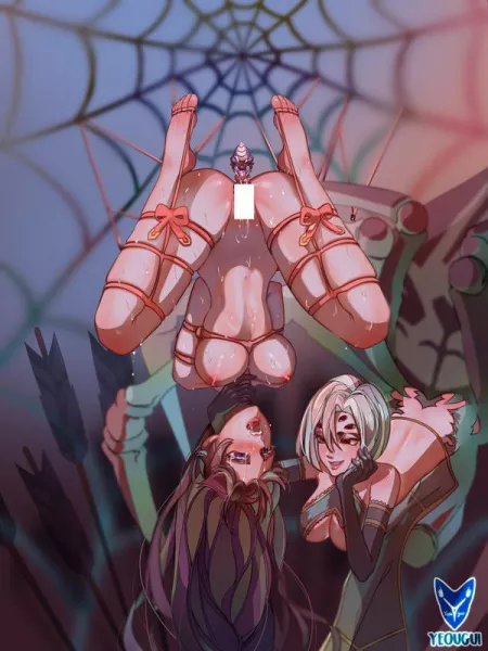 Caught in the web by Jacrispy_Tenders