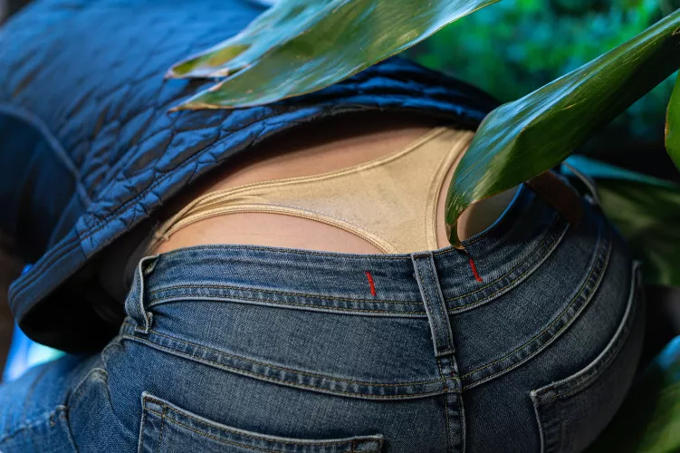 Caught out watering the plants by somerata