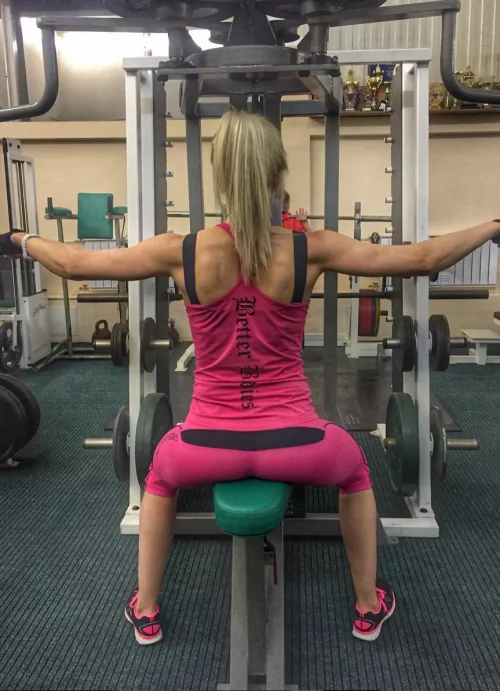 Caught so many dudes staring when I’m in all pink by RevolutionaryDepth53