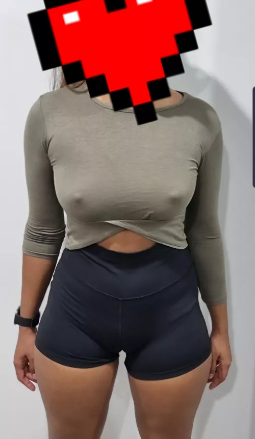 Caught the electrician stealing a sneaky look or two as I paraded around the house in this 😊 by youngfitsydcouple