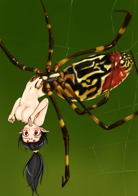 Caught Upsidedown by spiderbutt_