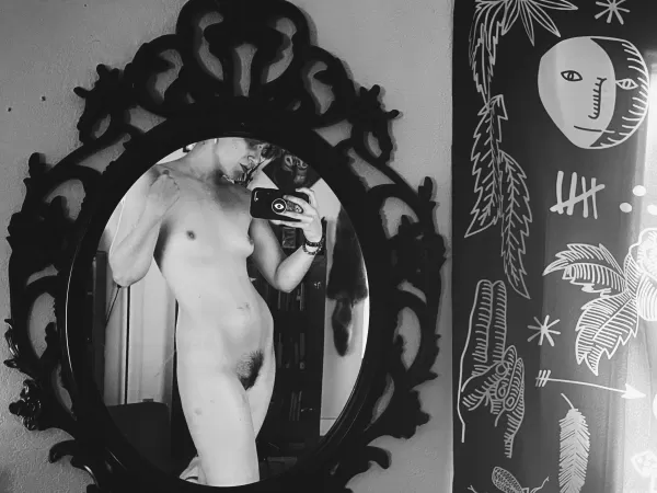 Caution! Objects in mirror may be sluttier than they appear 🖤✨ by aerynsoddities