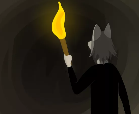 Cave Exploring (By me) by Radivad