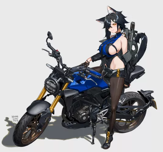 CB300R GIRL (Kare Huang ) [Original] by sequence_string