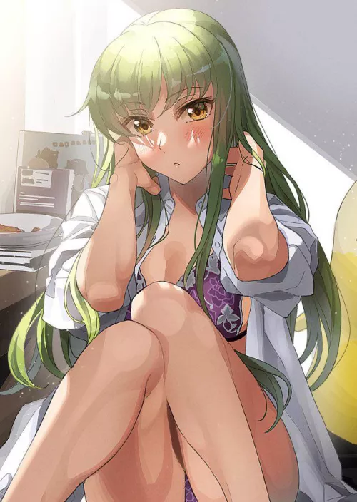 C.C. [Code Geass] by Natsu_1000