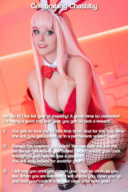 Celebrating Chastity by chastity_kink