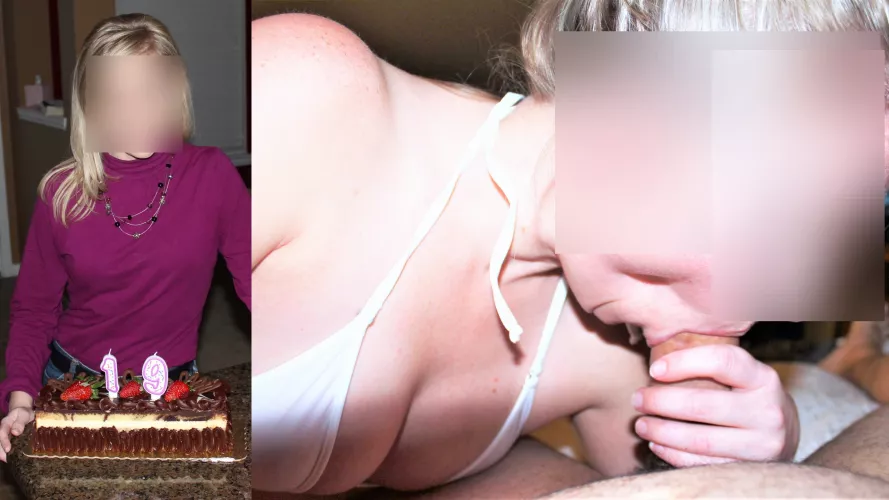 Celebrating her birthday [F] by throwawaychonks52