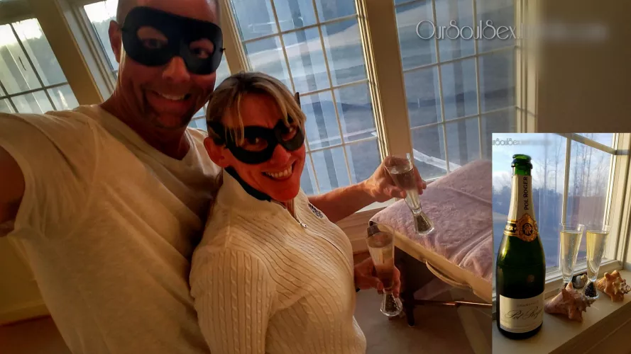 Celebrating Summer in Winter (m/f couple)::: Merry Christmas & Cheers to Y'all in the Reddit universe! by OurSoulSex