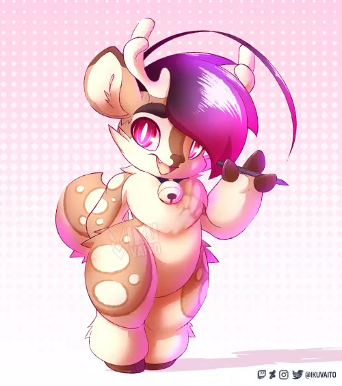 Certified Fluff (art by me, @ikuvaito) by IkuVaito