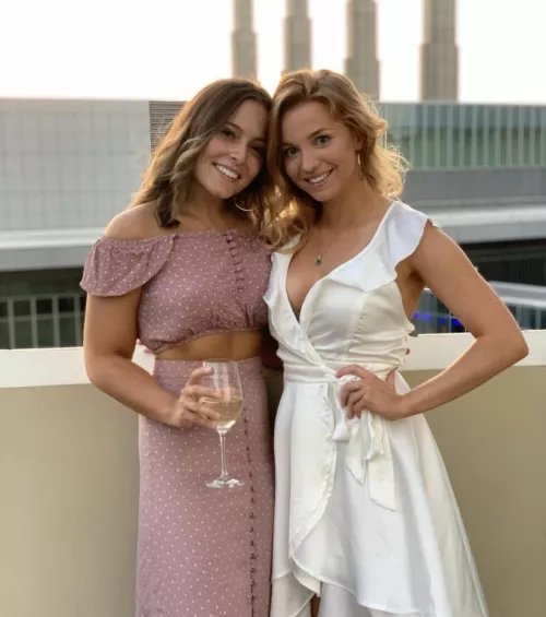 champagne on the rooftop by naedyar