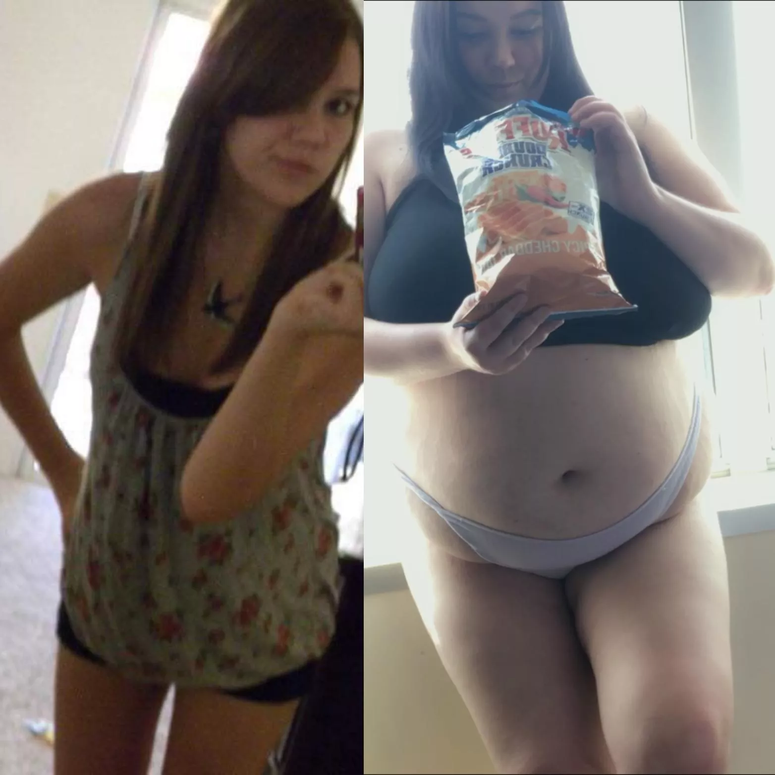 Change is beautiful once you give into your desires and gluttony 🥰🐷 posted by FeedMeDaddyxoxo