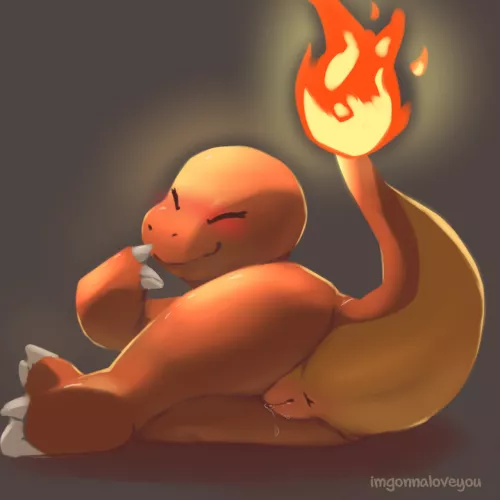 Charmander Paint [F] (Imgonnaloveyou) by OwO_Bot