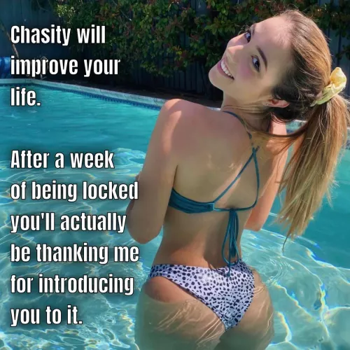 Chasity will improve your life by IllHaveThatTaco