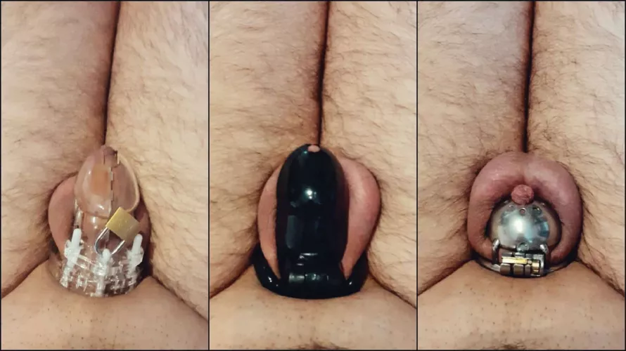Chastity progress. The goal is a chastity cage and a tail as small as possible by Note10ultra