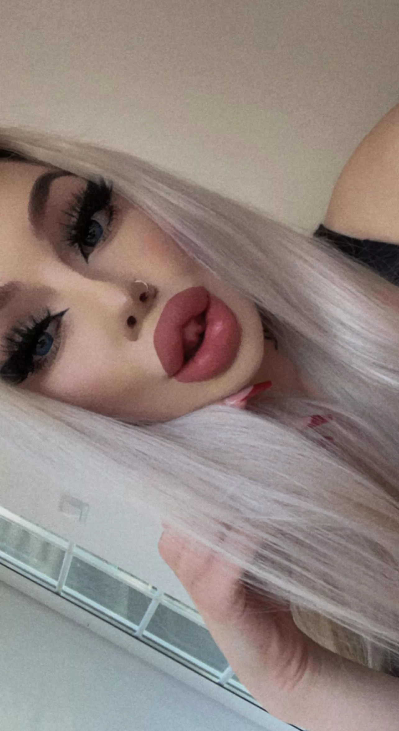 check myyy‼️ONLY FANS‼️(linkk in bio) +100 POSTS ✨20 years old plastic barbie with big fake lips and fake boobs👀✨QUICK response to DMs🔥special/private requests available ✨sexting 🔥dick rates ✨fishnets/stockings 🔥lingerie✨hee posted by charlotteventurax