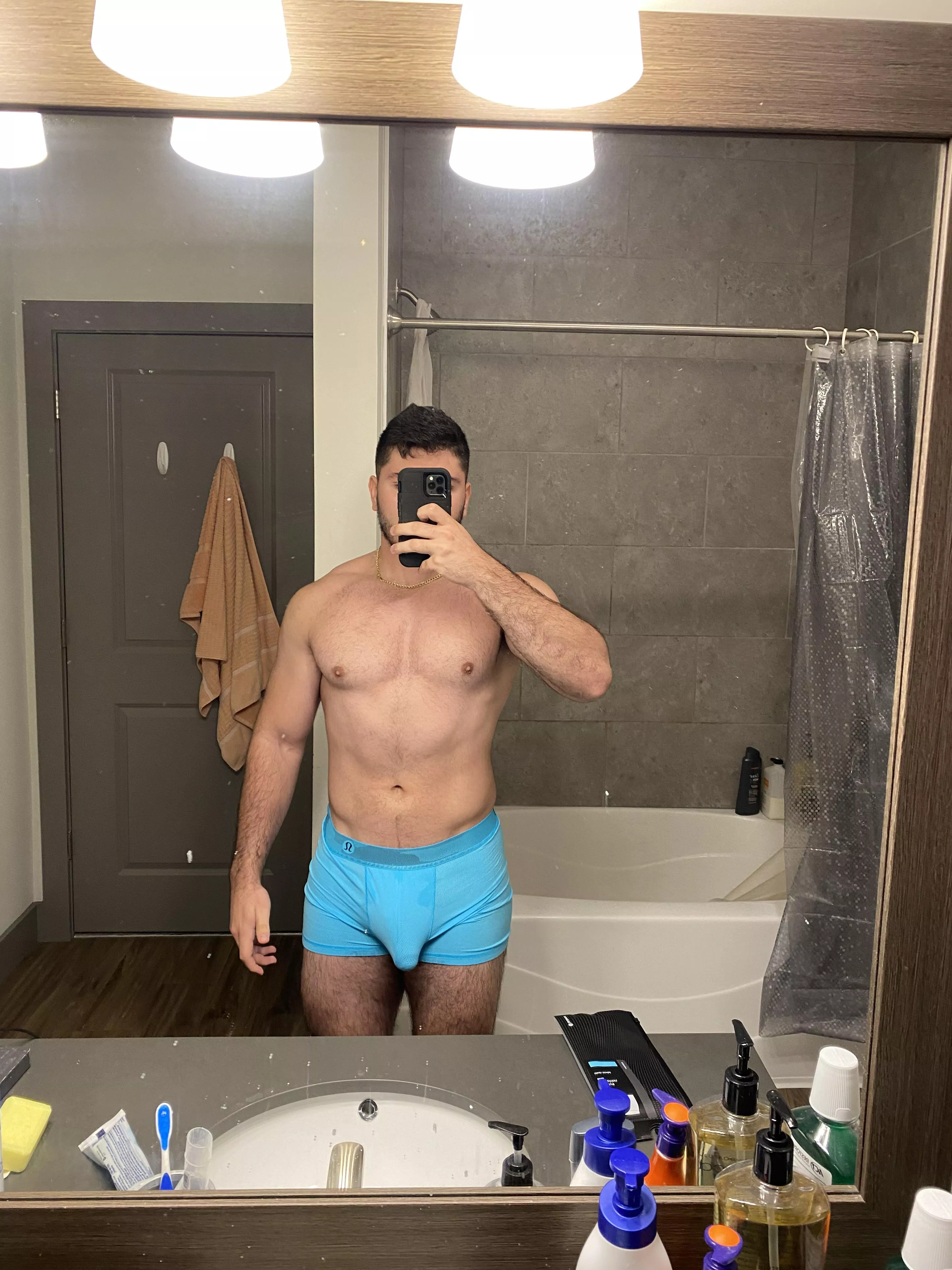 Check out my bulge in my new undies!! posted by ShroomsNSnow