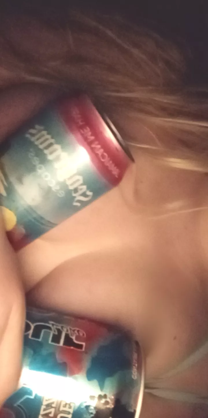 Check out my cans. And yes That's a four loko. I like to get krunk. posted by jadedsiren235