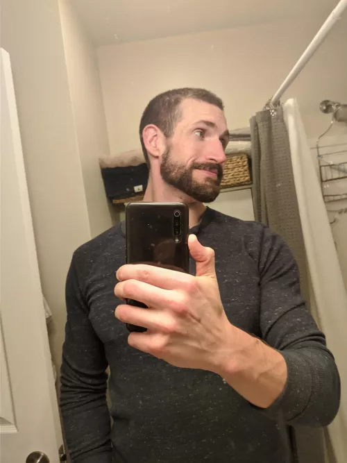 Checking out the beard by collect3825