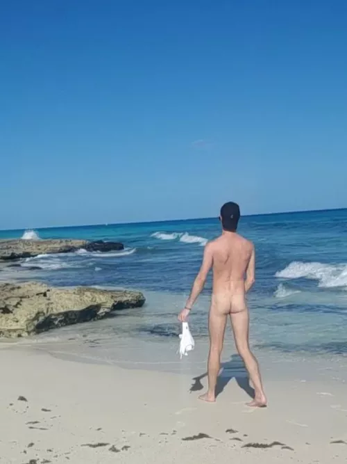 Cheeks on the beach by andympls107