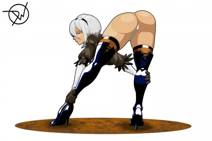 Cheeky 2B (darkwolfeart) by darkwolfeart