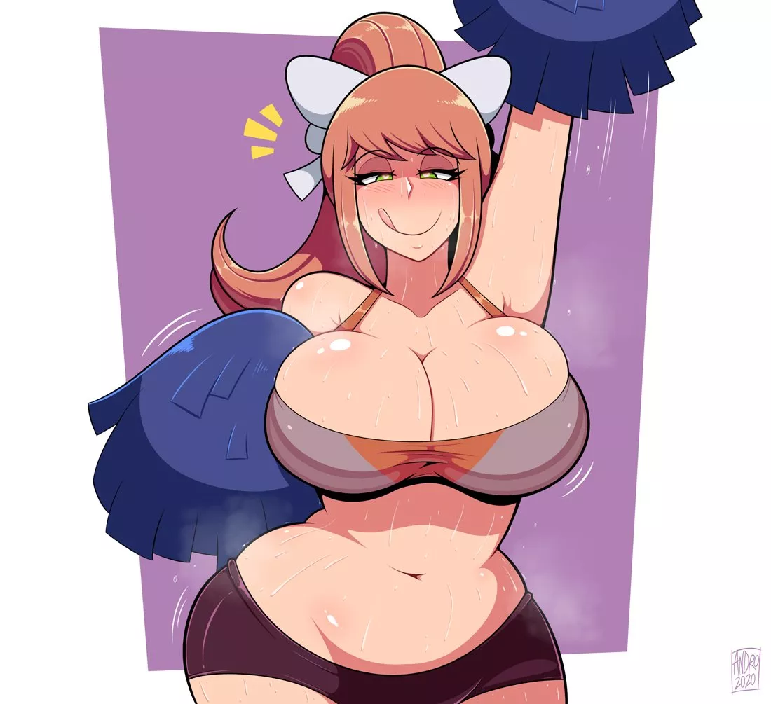 Cheerleader Monika (by AndroJuniarto) posted by realHellBey