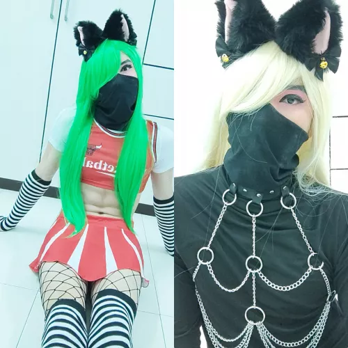 Cheerleader or Goth Catboy?💞 by femboycuber