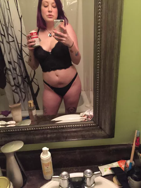 Cheers 😘 would you have a drink with me? by VioletFonce